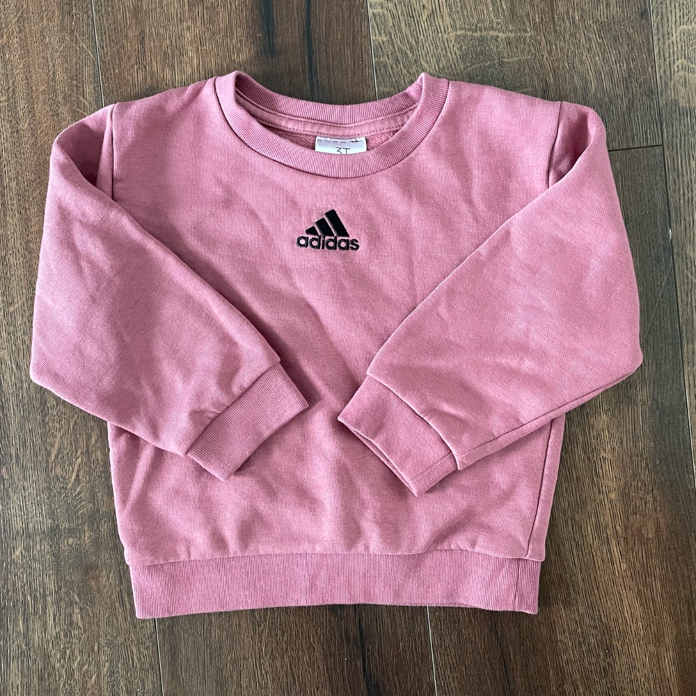 Adidas Toddler Pink Sweatshirt